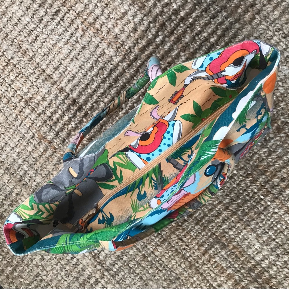Hula Dogs Beach Bag - Picture 3 of 9